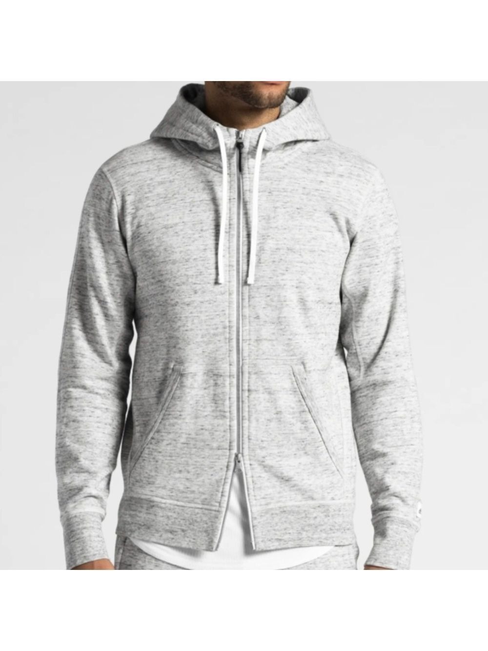 Adidas reigning champ zipped hooded jacket size small